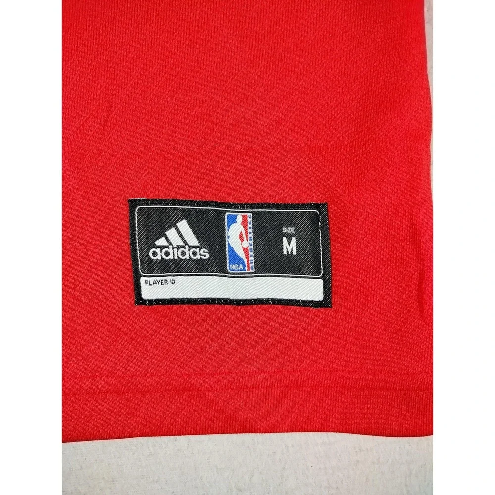 Houston Rockets Jersey Boys Medium Red NBA Basketball‎ James Harden 13 Adidas